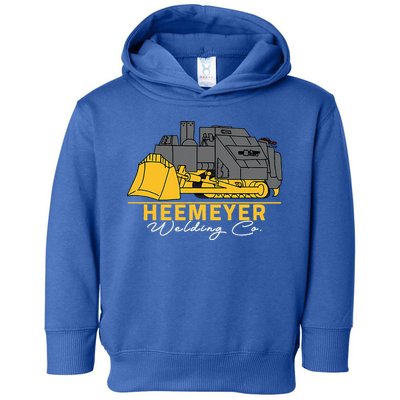 Heemeyer Welding Company Bulldozer Equipment Toddler Hoodie