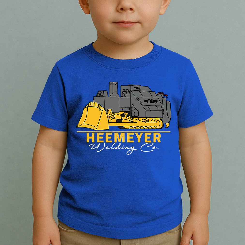 Heemeyer Welding Company Bulldozer Equipment Toddler T-Shirt
