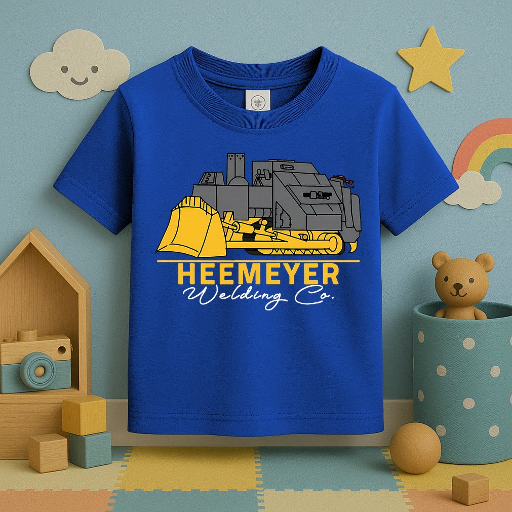 Heemeyer Welding Company Bulldozer Equipment Toddler T-Shirt