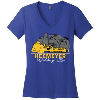 Heemeyer Welding Company Bulldozer Equipment Women's V-Neck T-Shirt