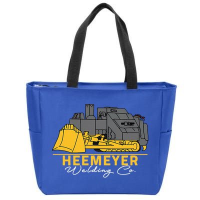 Heemeyer Welding Company Bulldozer Equipment Zip Tote Bag