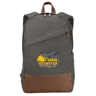 Heemeyer Welding Company Bulldozer Equipment Cotton Canvas Backpack