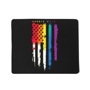 Harris Walz Colorful Streak Mousepad