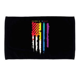 Harris Walz Colorful Streak Microfiber Hand Towel