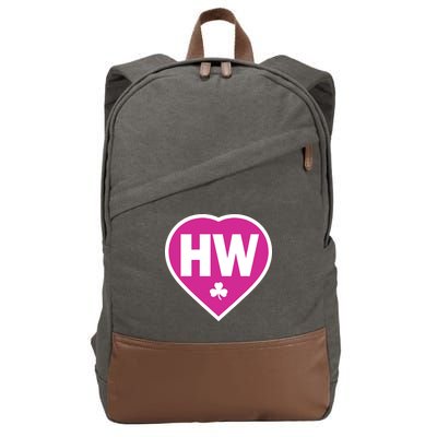 Heather Walker Celtics Heart Celtics HW Cotton Canvas Backpack