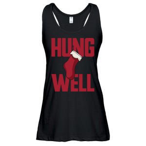 Hung Well Christmas Stocking Raunchy Hung Well Ladies Essential Flowy Tank