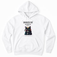 Harris Waltz Childless Cat Daddies For Kamala President 2024 Hoodie