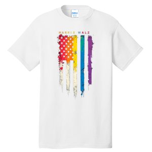 Harris Walz Colorful Streak Tall T-Shirt