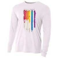 Harris Walz Colorful Streak Cooling Performance Long Sleeve Crew