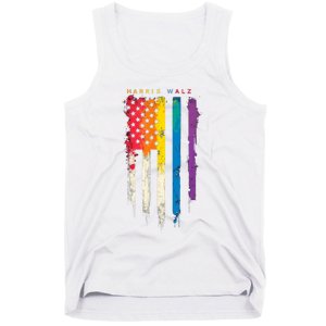 Harris Walz Colorful Streak Tank Top