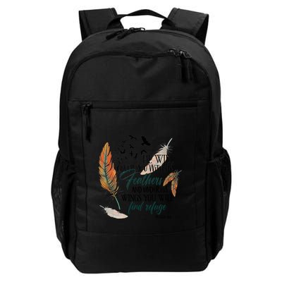 He Will Cover You With His Feathers And Under His Wings Psalm 91:4 Backpack