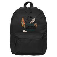 He Will Cover You With His Feathers And Under His Wings Psalm 91:4 16 in Basic Backpack