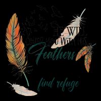 He Will Cover You With His Feathers And Under His Wings Psalm 91:4 16 in Basic Backpack