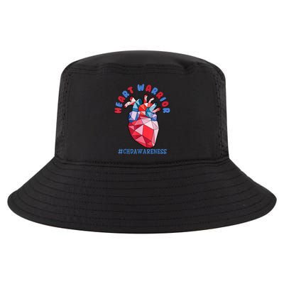 Heart Warrior CHD Congenital Heart Defect Awareness Cool Comfort Performance Bucket Hat