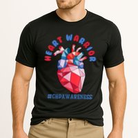 Heart Warrior CHD Congenital Heart Defect Awareness Cooling Performance Crew T-Shirt