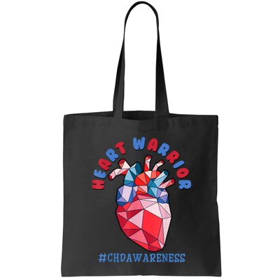 Heart Warrior CHD Congenital Heart Defect Awareness Bag