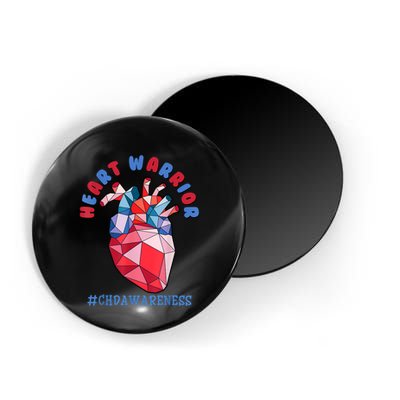 Heart Warrior CHD Congenital Heart Defect Awareness Magnet