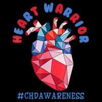 Heart Warrior CHD Congenital Heart Defect Awareness Wool Snapback Cap