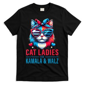 Harris Waltz Cat Lady Harris Waltz 2024 Kamala Harris Coach T-Shirt