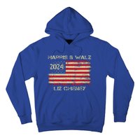 Harris Walz Cheney 2024 Thank You Liz Democracy Hoodie