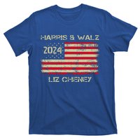 Harris Walz Cheney 2024 Thank You Liz Democracy T-Shirt