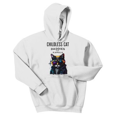 Harris Waltz Childless Cat Daddies Kids Hoodie