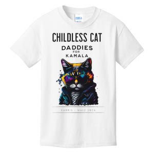 Harris Waltz Childless Cat Daddies Kids T-Shirt