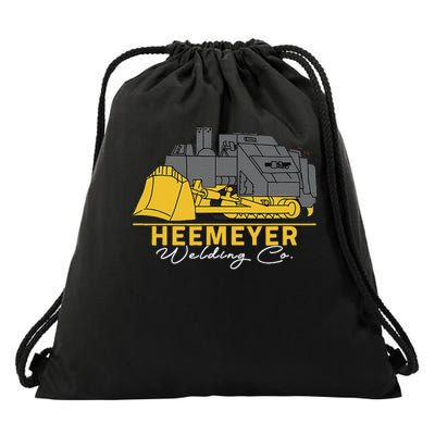 Heemeyer Welding Company Bulldozer Equipment Heavy Machinery Drawstring Bag