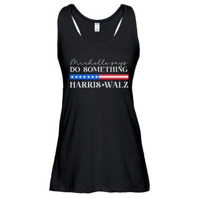 Harris Walz Do Something For Presidential Election 2024 Gift Ladies Essential Flowy Tank