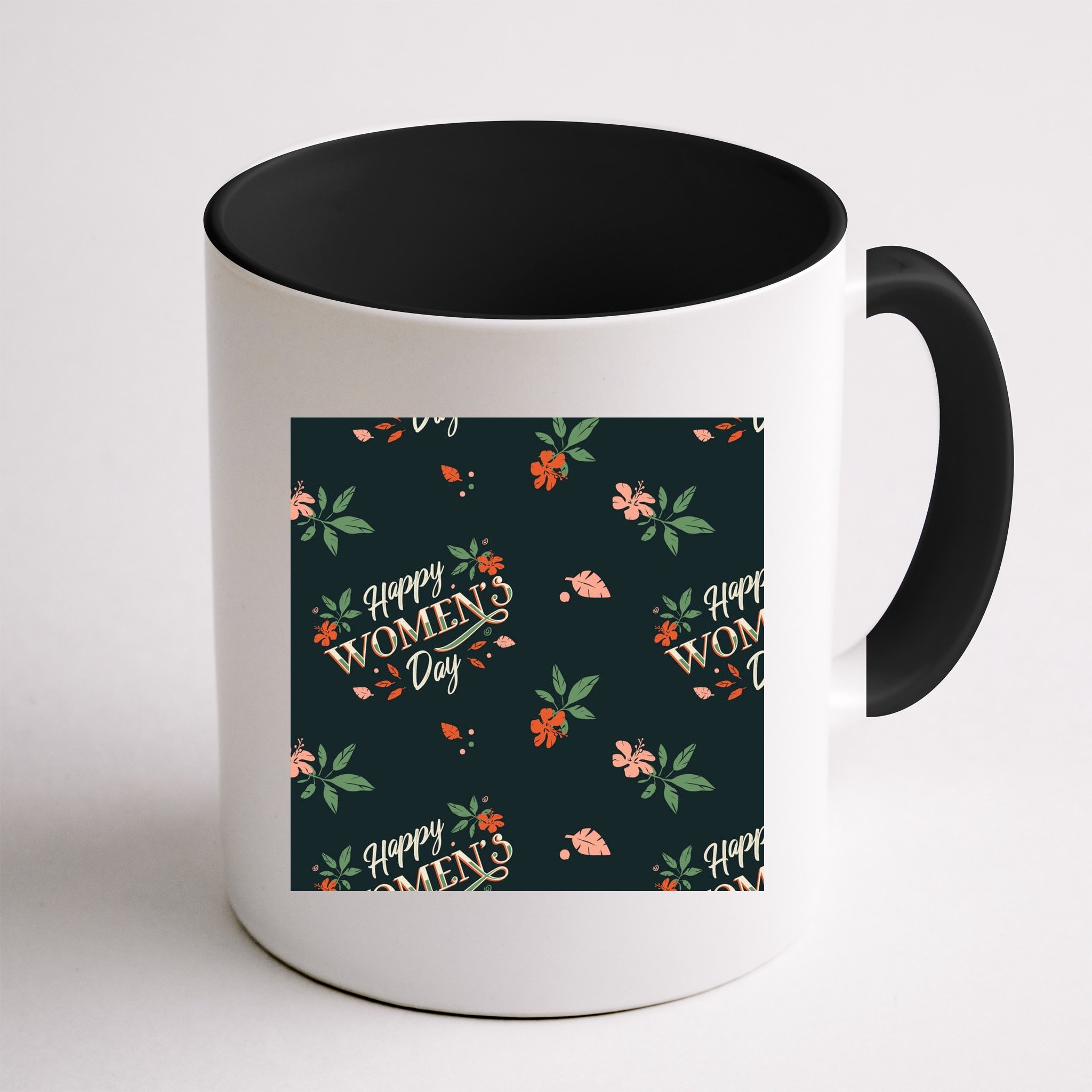 Happy Women's Day Floral Cute Gift Mug
