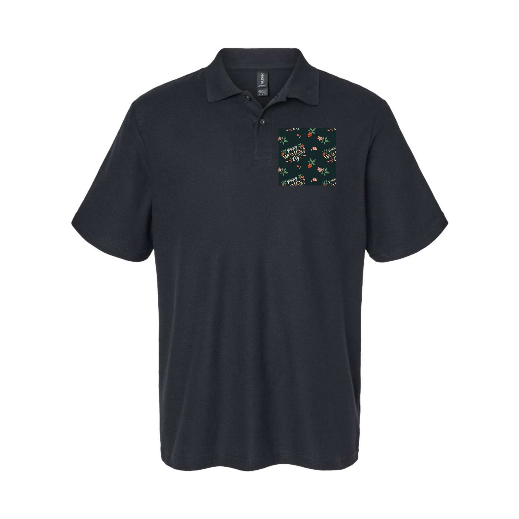 Happy Women's Day Floral Cute Gift Polo