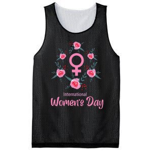 Happy Women Day International Women Day 8 March 2024 Mesh Reversible Basketball Jersey Tank