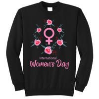 Happy Women Day International Women Day 8 March 2024 Tall Sweatshirt