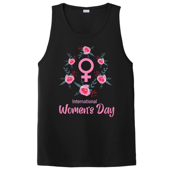 Happy Women Day International Women Day 8 March 2024 PosiCharge Competitor Tank