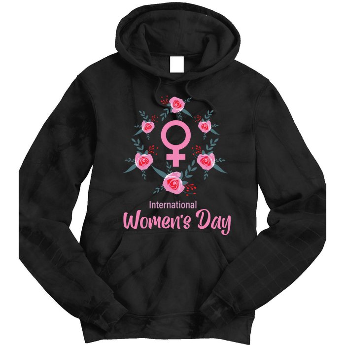 Happy Women Day International Women Day 8 March 2024 Tie Dye Hoodie