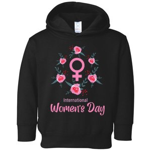 Happy Women Day International Women Day 8 March 2024 Toddler Hoodie