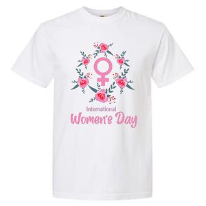 Happy Women Day International Women Day 8 March 2024 Garment-Dyed Heavyweight T-Shirt