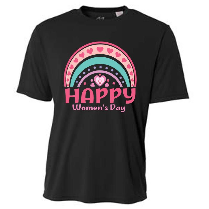 Happy Women Day International Women Day 8 March 2024 Cooling Performance Crew T-Shirt