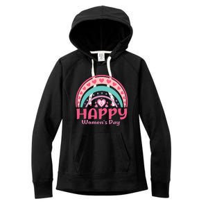 Happy Women Day International Women Day 8 March 2024 Women's Fleece Hoodie