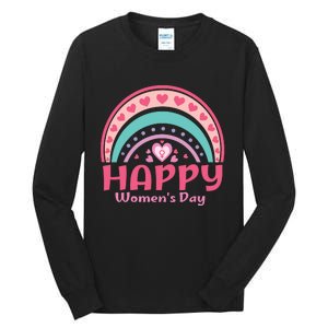 Happy Women Day International Women Day 8 March 2024 Tall Long Sleeve T-Shirt