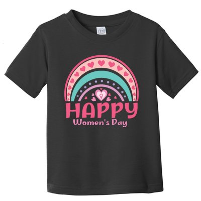 Happy Women Day International Women Day 8 March 2024 Toddler T-Shirt