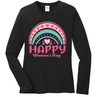 Happy Women Day International Women Day 8 March 2024 Ladies Long Sleeve Shirt