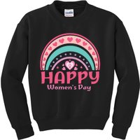 Happy Women Day International Women Day 8 March 2024 Kids Sweatshirt