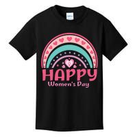 Happy Women Day International Women Day 8 March 2024 Kids T-Shirt