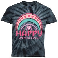 Happy Women Day International Women Day 8 March 2024 Kids Tie-Dye T-Shirt