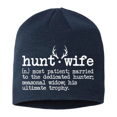 Hunt Wife Definition Married To The Dedicated Hunter Sustainable Beanie