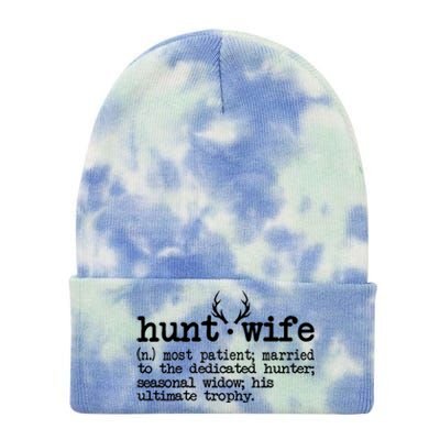 Hunt Wife Definition Married To The Dedicated Hunter Tie Dye 12in Knit Beanie