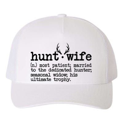 Hunt Wife Definition Married To The Dedicated Hunter Yupoong Adult 5-Panel Trucker Hat