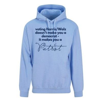 Harris Walz DoesnT Make You A Democrat Unisex Surf Hoodie