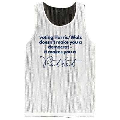 Harris Walz DoesnT Make You A Democrat Mesh Reversible Basketball Jersey Tank